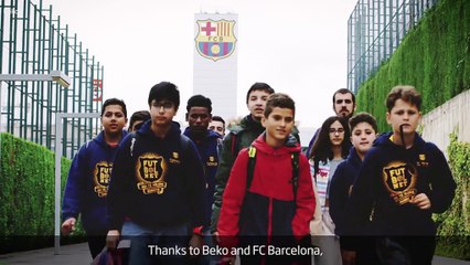 surprise local school by joining in 'magic' training session