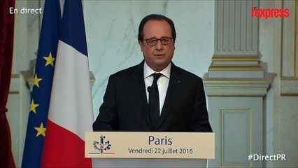 Lutte face à Daech: Hollande annonce le déploiement de "moyens d'artillerie"