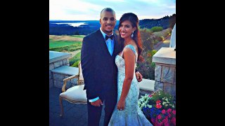 Jermaine Kearse and his wife Marisa Kearse