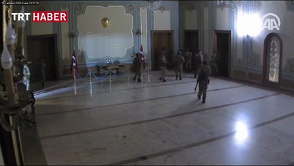 İstanbul Valiliği'nin işgali güvenlik kamerasında