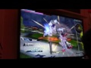 Gundam Extreme Vs Force E3 2016 Gameplay 1 (no audio)