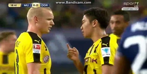 0-1 Castro Goal - Manchester United 0-1  Borussia Dortmund - 22-07-2016