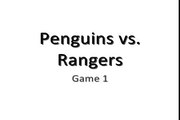 Highlights: Penguins vs. Rangers: Game 1 2008 Playoffs