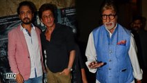 Big B SRK grace Irrfan Khans Madaari Screening