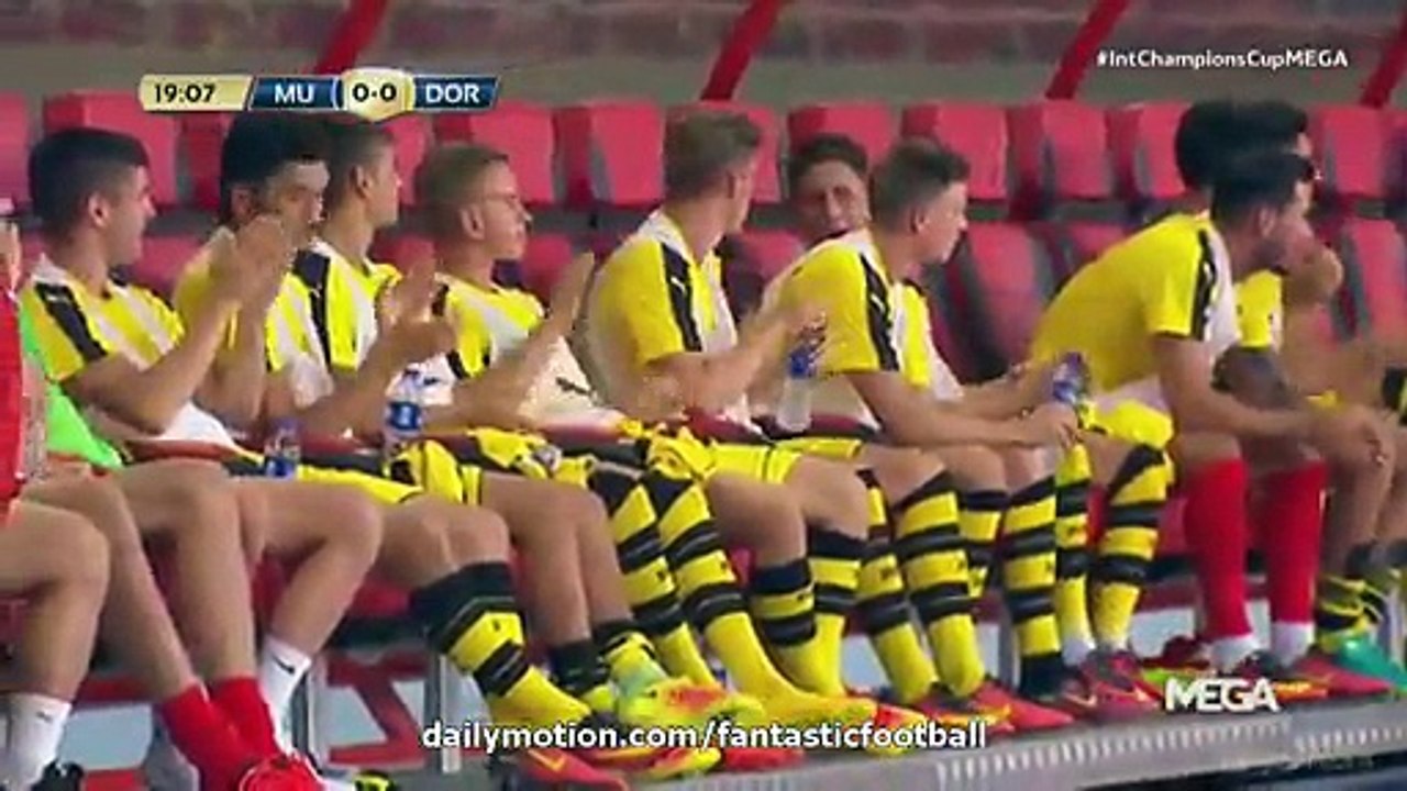 Gonzalo Castro Goal HD - Manchester United 0-1 Borussia Dortmund 22.07.2016