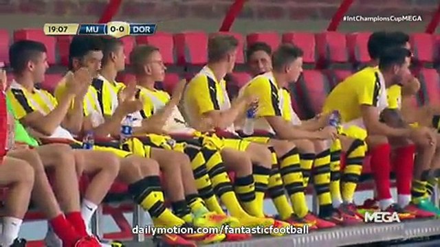 0-1 Gonzalo Castro Goal HD - Manchester United 0-1 Borussia Dortmund 22.07.2016