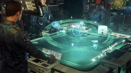 Call of Duty Infinite Warfare – UNSA Retribution Flight Deck Tour