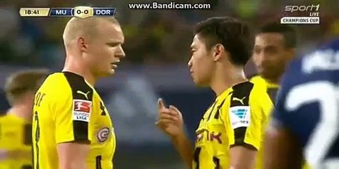 Adrian Ramos Fantastic Free kick - Manchester United vs Borussia Dortmund - 22.07.2016