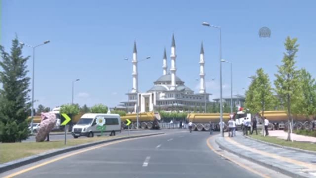 Beştepe Millet Camii Çevresinde Yoğun Güvenlik Önlemleri