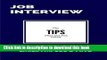 Read Job Interview: The Emotional Intelligence Job Interview Tips That Get You Hired! (Emotional
