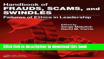 Video herunterladen: Read Handbook of Frauds, Scams, and Swindles: Failures of Ethics in Leadership Ebook Free