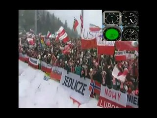 MAK rekonstrukcja Małysz upadek Zakopane 2011-01-23