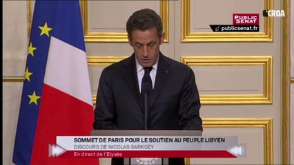 Mensonge d'état : Nicolas Sarkozy et le "sauvetage" du peuple libyen