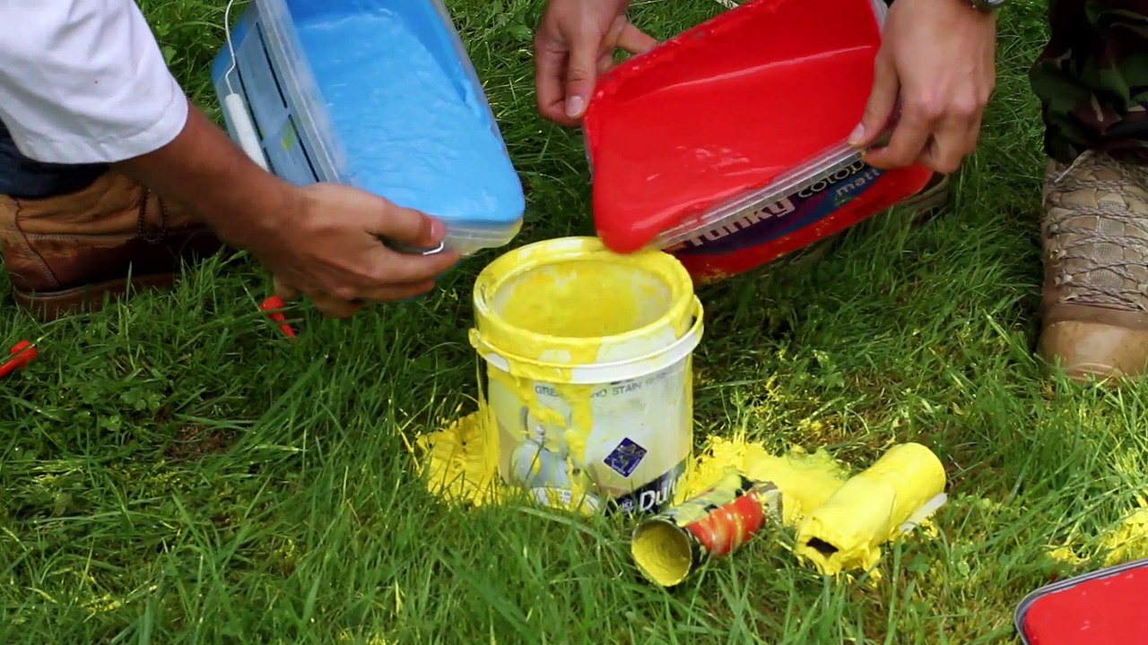 Paint Explosions - The Slow Mo Guys