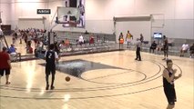 Isaiah Stokes Breaks The Basket With His Massive Dunk!