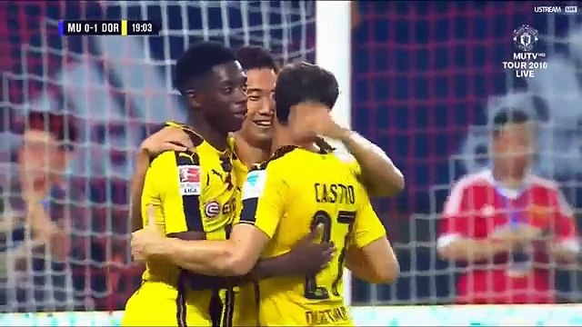 Manchester United 1-4 Borussia Dortmund All Goals and Highlights 22.07.2016