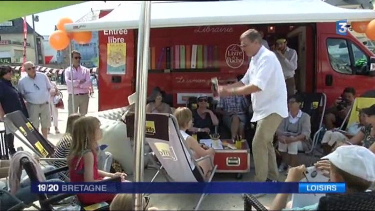 Reportage France 3 Bretagne - Atelier "Camion qui livre" - Quiberon