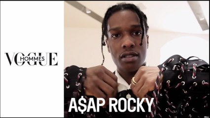 24h dans la vie d'A$ap Rocky pour le défilé Dior Homme | VOGUE PARIS