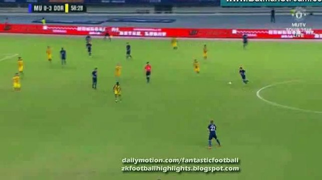 Henrikh Mkhytarian First Goal HD - Manchester United 1-3 Borussia Dortmund 22.07.2016