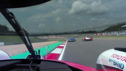 Onboard Toyota #5 (in FP1)