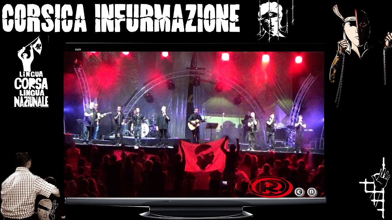 ‪#‎Corse‬ CANTA U POPULU CORSU "A populu fattu, bisogna à marchjà..."