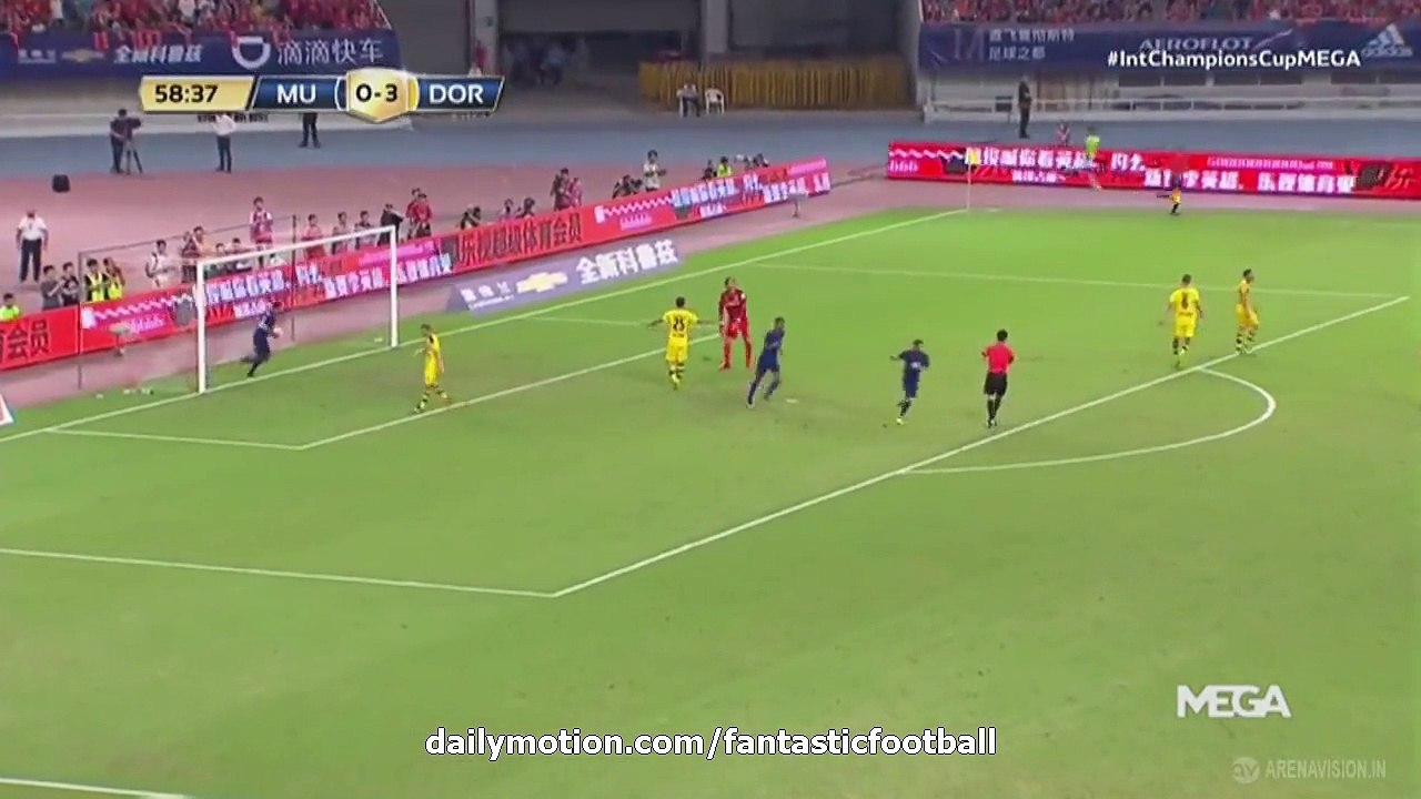 1-3 Henrikh Mkhitaryan Goal HD - Manchester United 1-3 Borussia Dortmund 22.07.2