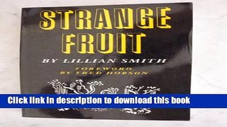Read Strange Fruit Ebook Free