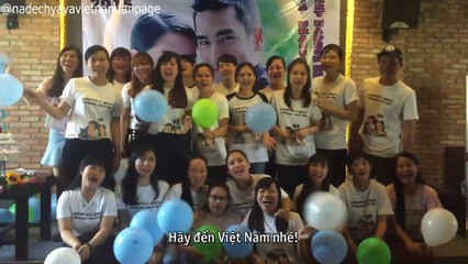 [vietsub] Nadech Yaya xin chào Việt Nam 20.07.16