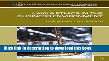 Read Books Law and Ethics in the Business Environment (South-Western Legal Studies in Business