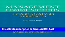 Read Books Management Communication (5th Edition) ebook textbooks