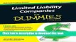 Read Books Limited Liability Companies For Dummies ebook textbooks