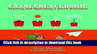 Read Books Entrepreneurship: Starting and Operating A Small Business (4th Edition) E-Book Free