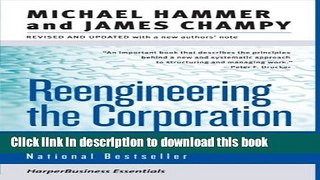 Read Books Reengineering the Corporation: A Manifesto for Business Revolution (Collins Business