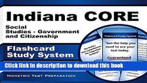 Read Book Indiana Core Social Studies - Government and Citizenship Flashcard Study System: Indiana