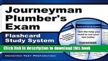 Read Book Journeyman Plumber s Exam Flashcard Study System: Plumber s Test Practice Questions and