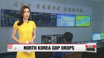 N. Korea's GDP down 1.1% in 2015: Bank of Korea