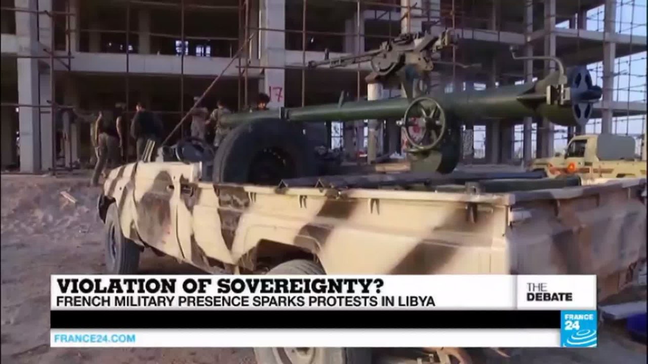 Violation of soveriengty? French military presence sparks protests in Libya?