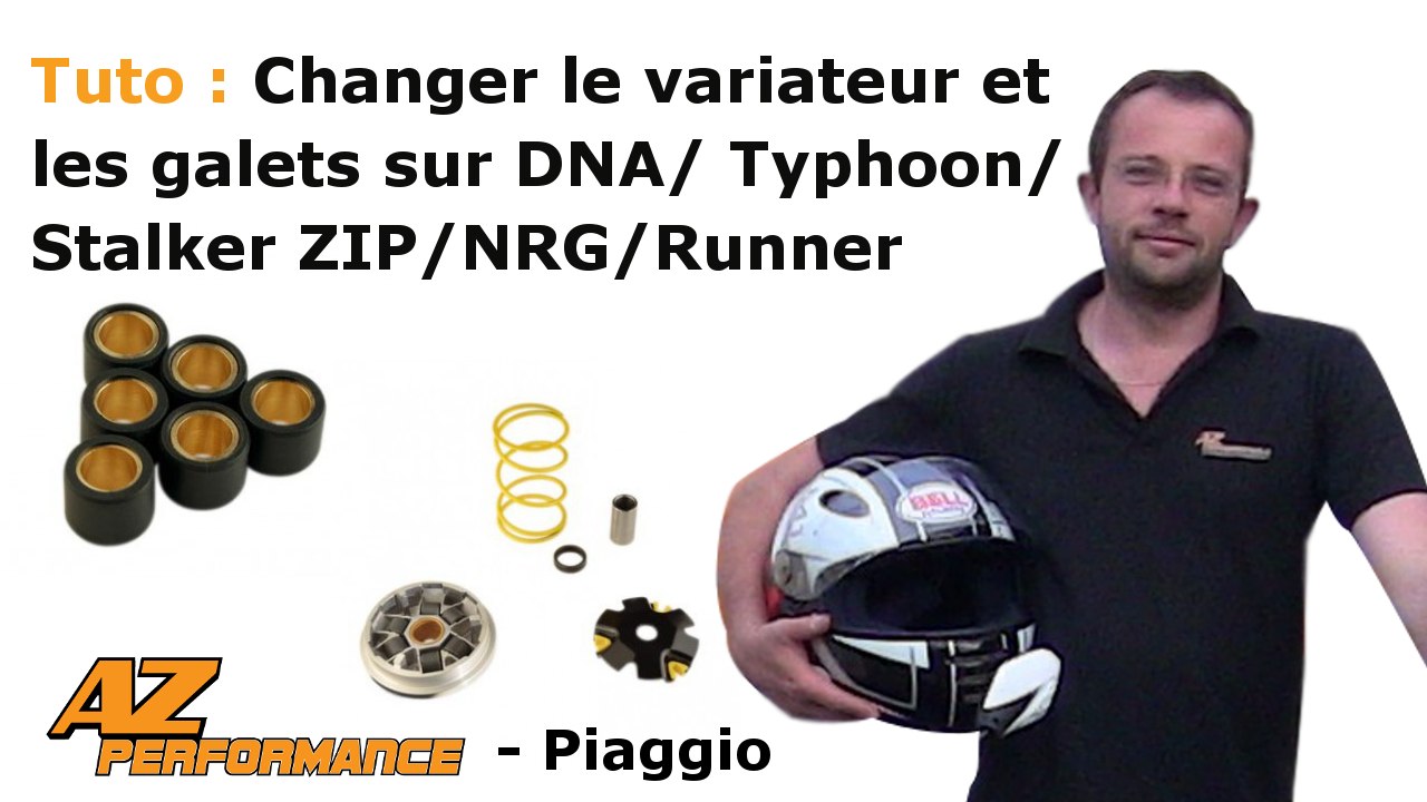 tuto remplacer/changer son variateur et les galets, Typhoon/Stalker/Zip/DNA/Nrg/Runner