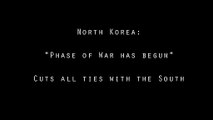 Breaking news : North Korea attacks South Korea on 25 June 2010