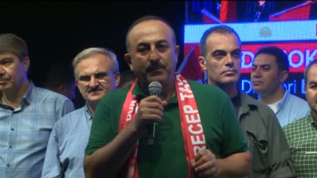 Fetö'nün Darbe Girişimine Tepkiler - Dışişleri Bakanı Mevlüt Çavuşoğlu (2)