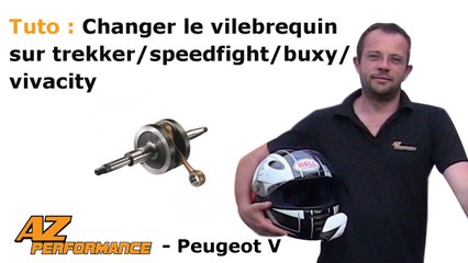 Tuto Changer / remplacer le vilebrequin sur un Scooter Peugeot Trekker / Speedfight...