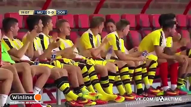 Manchester United 1 vs 4 Borussia Dortmund All Goals & Highlights ICC 2016