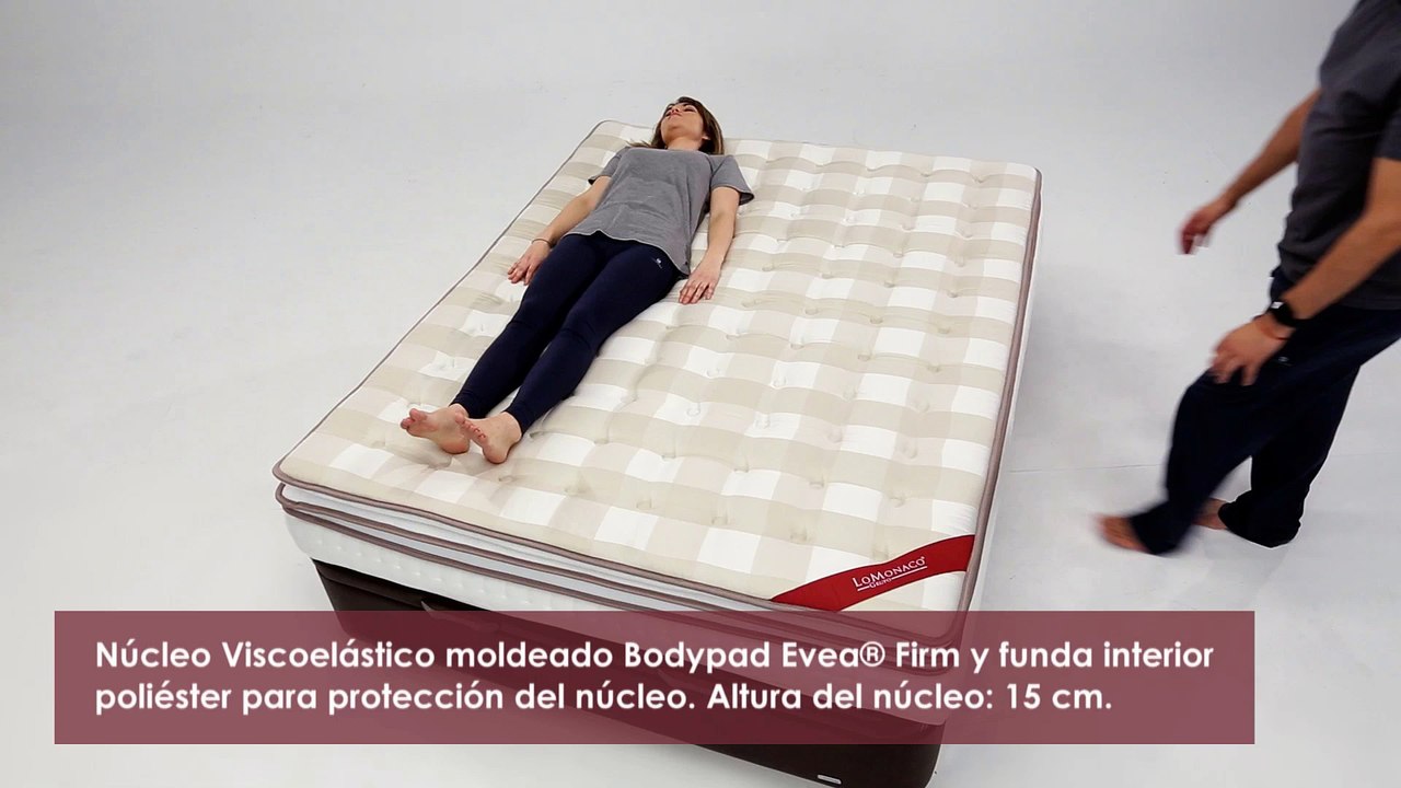 Colchones Viscoéalsticos Lo Monaco Gama Triple Natura Plus 1.5