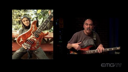 Bobby Vega talks Fender P Bass and Ampeg B-15 on EMGtv