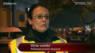 FC Hansa Rostock 0-2 FC St. Pauli (Straßenschlacht mit Polizei)