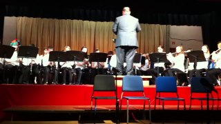 HMS 6th Grade Band 12-15-2010- Heroic Fanfare and March