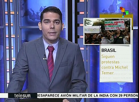 Brasil: protestan contra Temer en el recorrido de la antorcha olímpica