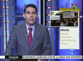 Brasil: protestan contra Temer en el recorrido de la antorcha olímpica