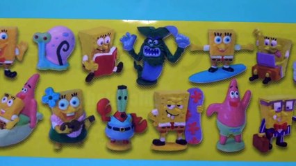 Surprise eggs of Sponge Bob, Spider-Man, Mickey. - Super surprise eggs.