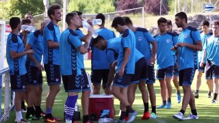 La hidratación en el Entrenamiento Deportivo Alavés